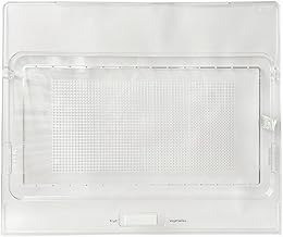 MCK698049 Vegetable Box Cover/Crisper Glass Lid Compatioble With LG Double Door refrigerator Match & Buy fridge Vegitable Basket Cover