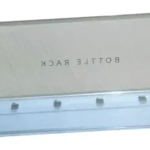 W10781676 Bottle Shelf (Lower) Compatible With Whirlpool Double Door Refrigerator Models In FF 2D 355, FF 2D 375 And FF 350 Elite Series (Clear)