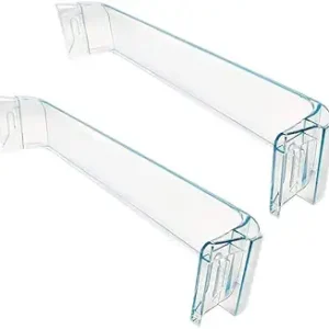 BOTTLE SHELF (604AA1011) Pack Of 2 SUITABLE FOR LG SINGLE DOOR REF,(ACRYLIC) Fridge Door Shelf
