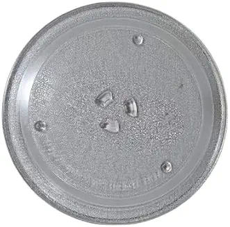 Microwave Oven Glass Plate Cooking Tray Rotating Turntable Plate Compatible with Samsung 23L Microwave Ovens (11.3 inch/28.8 cm/288 mm)