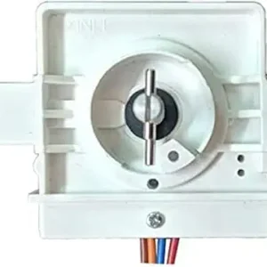 1 Pieces 4 Wire Wash Timer Compatible with Videocon Semiautomatic Washing Machine (15 Minutes)
