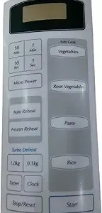 Microwave Oven Membrane Keypad Compatible/Replaceable with Microwave Model No - NN-S451