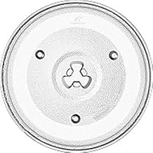 10.5 Inch Microwave Oven Replacement Turntable Plate Fiber Glass Competible With Model No: IFB 25BC3 Coupler Fiber Glass Microwave Turntable Plate