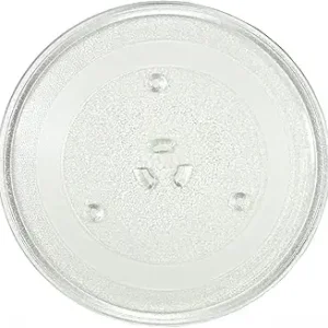Microwave Glass Turntable Plate/Microwave Rotation Plate/Turntable Glass Tray only (11.3 Inch / 288 MM) (Transparent) (Not for Use Samsung Microwave) Fiber Glass Microwave Turntable Plate