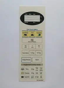 Microwave Oven Membrane Keypad Compatible/Replaceable with Microwave Model No - NNS235WF