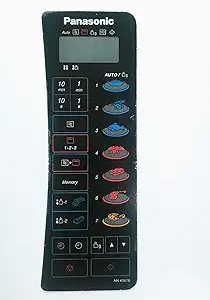 Microwave Oven Membrane Keypad Compatible/Replaceable with Microwave Model No - NNK567B