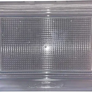 3550JF1010 - Fridge Vegetable Box Crisper Cover Compatible With LG Double Door Refrigerator 220 to 260 Litre Glass Lid Fridge Door Shelf