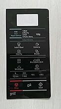 GW732KD Microwave Oven Membrane Touch Keypad (Black)