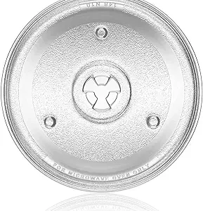 10.5 Inch Microwave Oven Replacement Turntable Plate Fiber Glass Competible With Model No: Godrej GMC 20E 09 SSGX Coupler Fiber Glass Microwave Turntable Plate