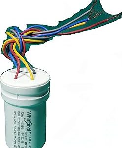 Washing Machine Dual Capacitor 11+6 MFD